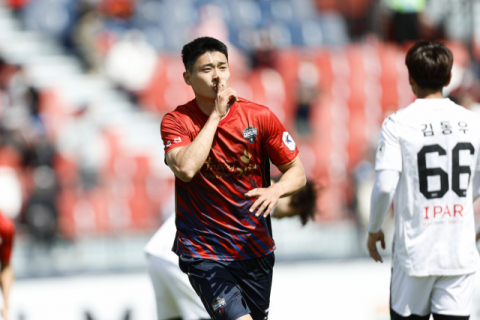 김천상무프로축구단 조규성. 김천상무 제공