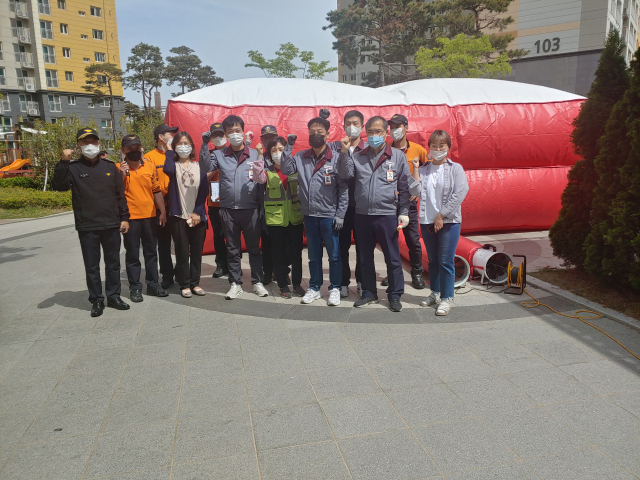 대구북부소방서 소방훈련