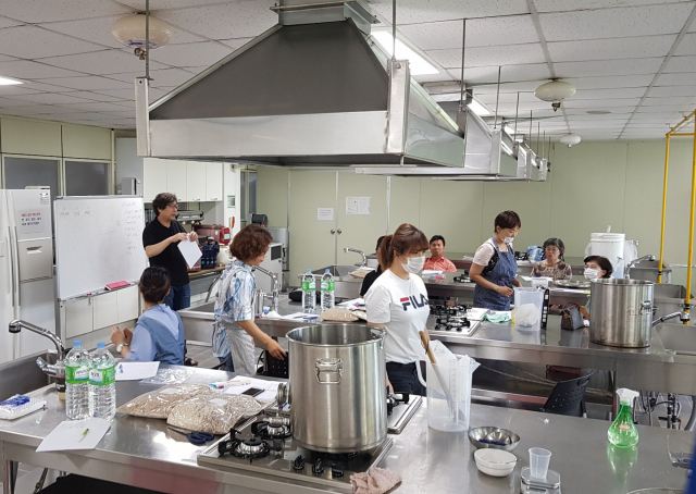 대구수제맥주학교 교육 모습