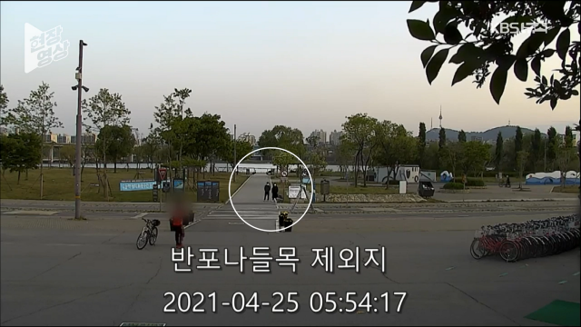고(故) 손정민 씨가 실종된 새벽 한강을 찾은 
