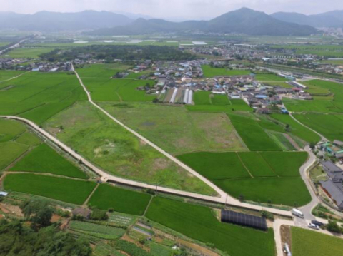경주 천관사지 전경. 문화재청 제공