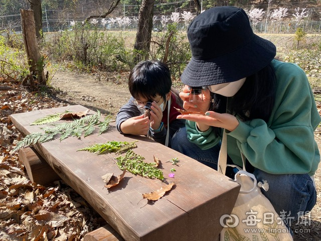 용학도서관의 생태체험 프로그램