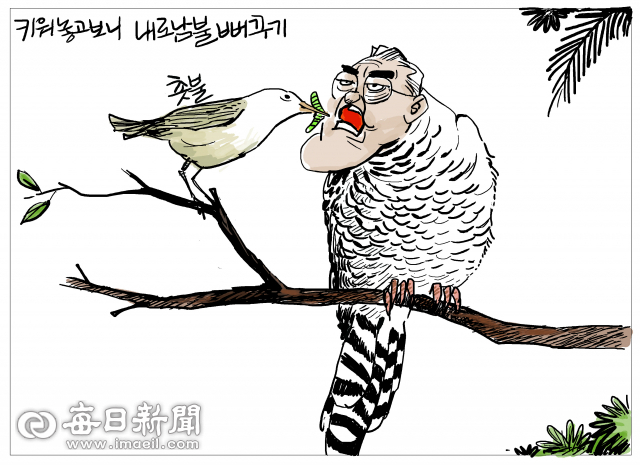 매일희평.김경수화백