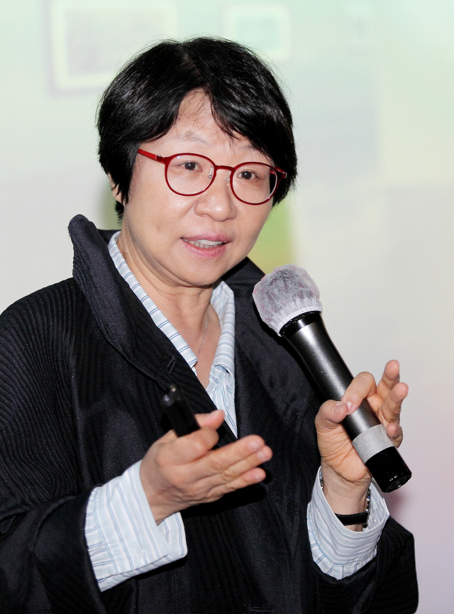 최은주 대구미술관 관장이 17일 있은 매일 탑 리더스 아카데미에서 다음 달(6월 29일 예정) 대구 시민들에게 공개될 