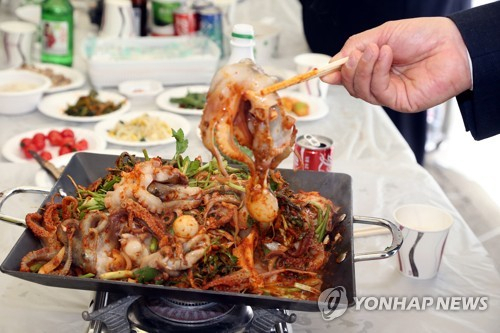 주꾸미 요리. 기사 내용과는 무관함. 연합뉴스