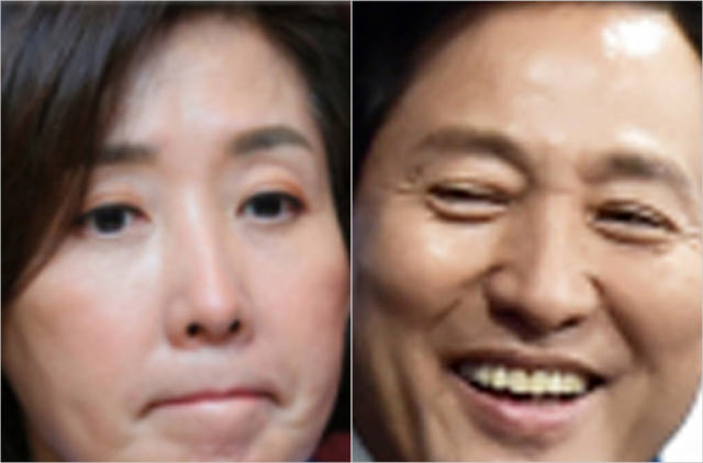 (왼쪽부터) 나경원, 오세훈. 연합뉴스