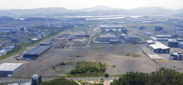달성군 구지면 상공에서 바라본 대구 국가산단 일대. 김영진 기자 kyjmaeil@imaeil.com