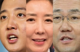 이준석, 나경원, 주호영. 연합뉴스