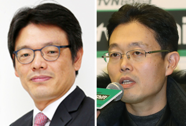 이상록(오른쪽) 국민권익위원회 홍보담당관이 윤석열 전 검찰총장의 대선캠프 대변인을 맡은 것으로 알려졌다. 기자 출신으로, 동아일보 법조팀장 시절 윤 전 총장과 인연을 맺은 것으로 전해졌다. 이로써 이동훈(왼쪽) 전 조선일보 논설위원과 함께 윤석열 공보팀의 