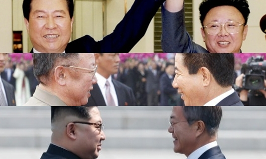 김대중-김정일, 김정일-노무현, 김정은-문재인. 김부겸 국무총리 페이스북