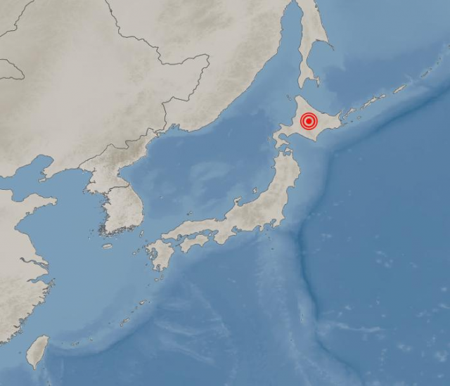 20일 오후 8시 8분쯤 일본 훗카이도 삿포로 동북동쪽 119km 지역에서 규모 5.4의 지진이 발생했다. 기상청