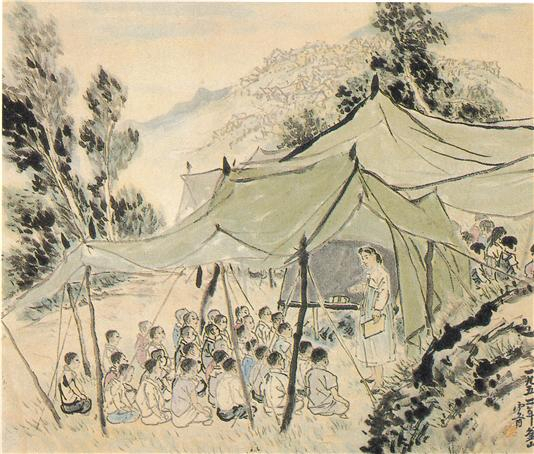 종이에 담채, 78×90㎝, 개인 소장