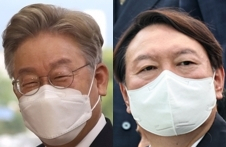 이재명 경기도지사, 윤석열 전 검찰총장. 연합뉴스