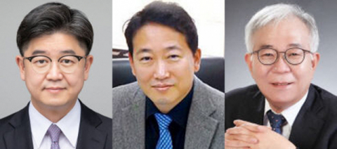 김태성(왼쪽), 곽호상, 이재원 교수