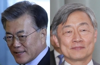 문재인, 최재형. 연합뉴스