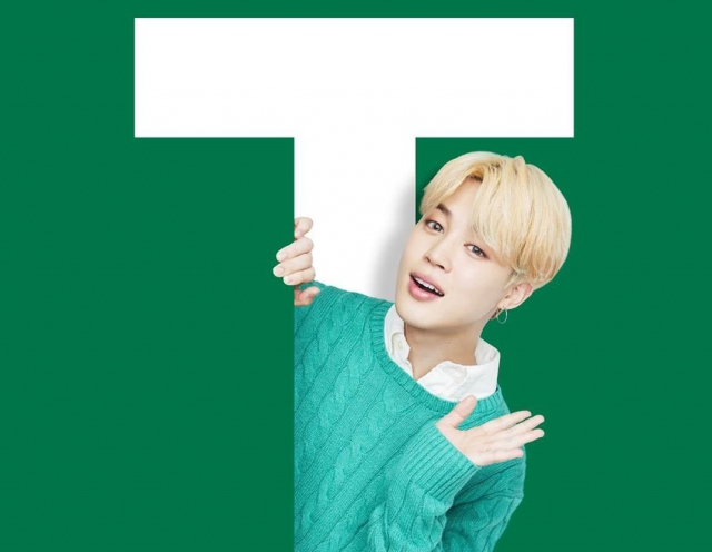 방탄소년단 지민 (롯데제과 공식 SNS)