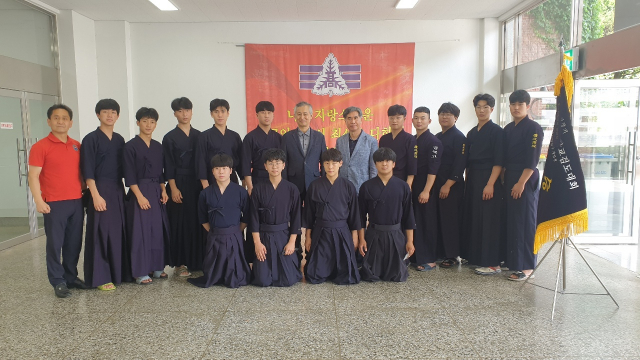 최근 전국대회에서 우수한 성적을 올린 경북고 검도부. 대구시검도협회 제공