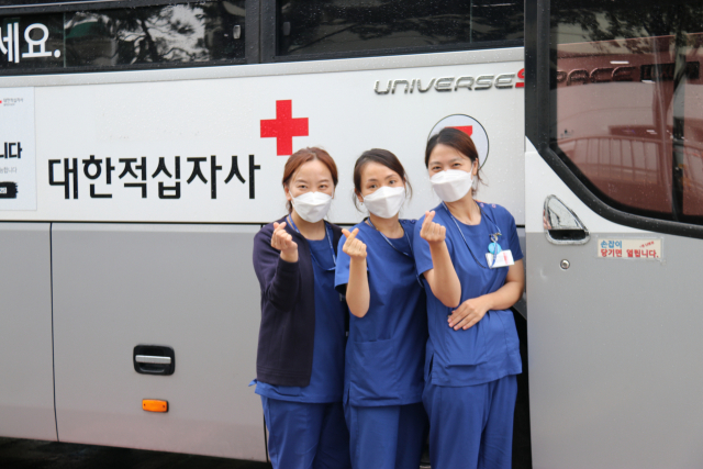 대구파티마병원이 제6회 생명사랑 생명주간 축제를 통해 헌혈 캠페인을 펼쳤다.