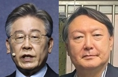 이재명, 윤석열. 연합뉴스