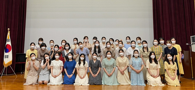 제31회 유치원 교사 동화구연 대회에서 입상한 대구 유치원 교사들. 대구시교육청 제공