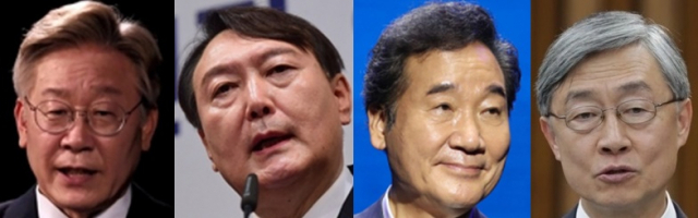 이재명 윤석열 이낙연 최재형