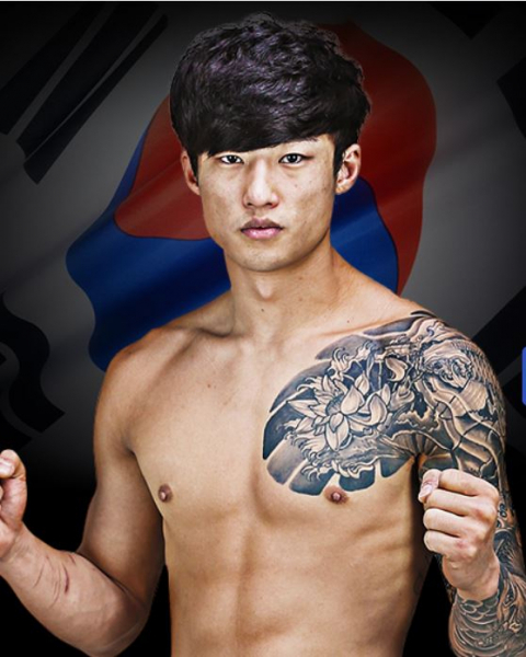 정원희 선수. 로드FC 홈페이지 캡처
