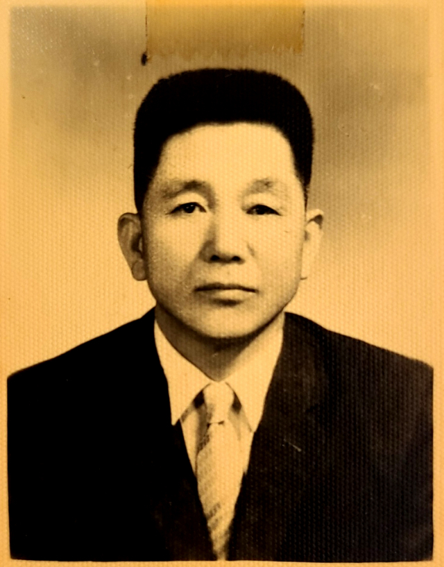 정경석 씨 부친 정명운 씨 생전 모습. 가족제공.