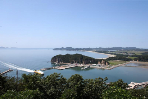 백령도 용기포신항. 옹진군청 제공