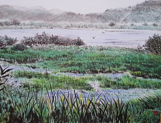 김정애 작 
