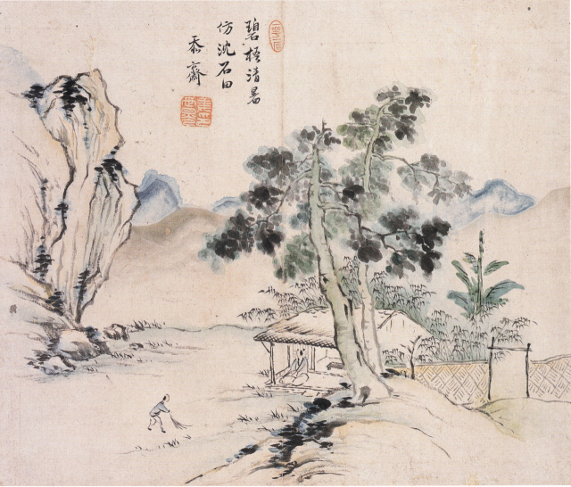 종이에 담채, 30.5×34.8㎝, 삼성미술관 리움 소장