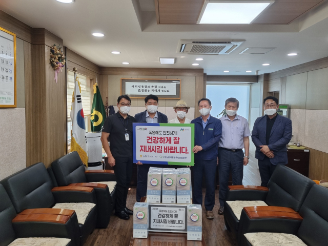 농협 고령 농업인에 홑이불 지원