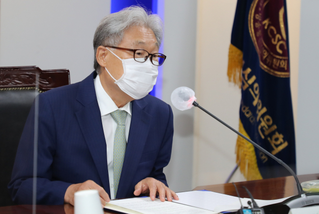 정연주 방송통신심의위원장. 연합뉴스