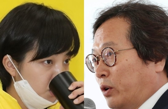 류호정, 황교익. 연합뉴스