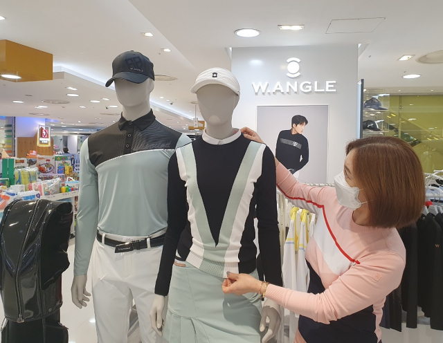 롯데백화점 상인점은 최근 5층에서 북유럽 감성 골프웨어 브랜드 