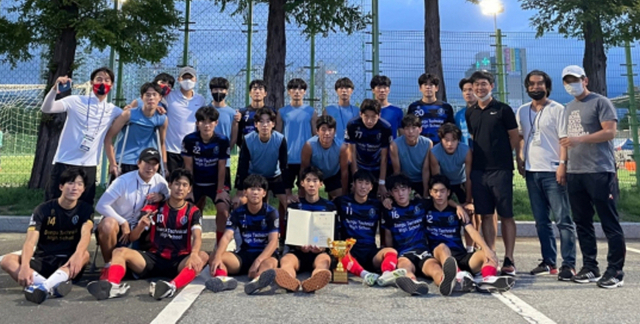 지난 29일 제52회 부산MBC 전국 고등학교 축구대회에서 3위를 차지한 대구공고 축구부. 대구시교육청 제공
