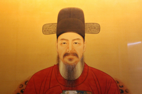 이순신 장군 초상화. 현충사