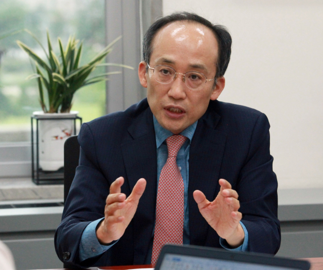 국민의힘 원내수석부대표인 추경호 의원(대구 달성군)이 2일 국회 본관에서 가진 매일신문과의 인터뷰에서 
