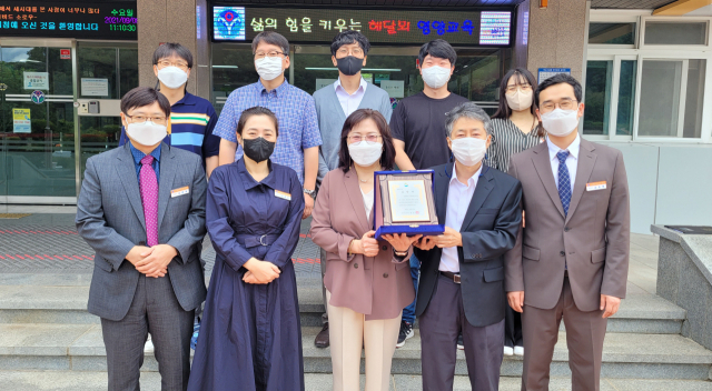 영양교육지원청 PLUS 학교지원센터가 경북도교육청 평가 2021년 전반기 우수 학교지원센터로 선정됐다. 영양교육지원청 제공