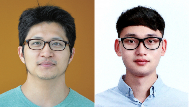 DGIST 뇌인지과학전공 서진수(왼쪽) 교수, 이세인 박사과정생. DGIST 제공