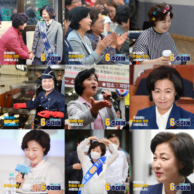 추미애 전 법무부 장관 관련 이미지. 온라인 커뮤니티