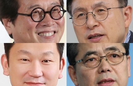 (왼쪽 상단부터 시계 방향으로)황교익, 황교안, 곽상도, 곽상언. 연합뉴스, 매일신문DB
