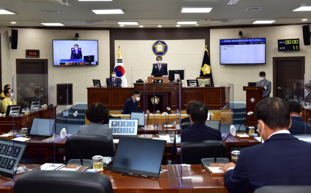 제288회 창녕군의회 임시회가 열렸다. 창녕군의회 제공