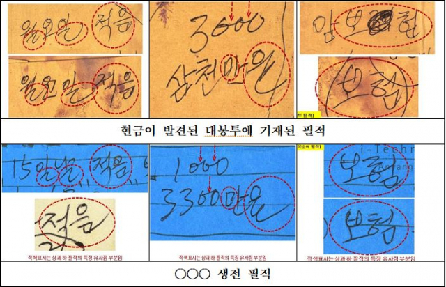 온라인에서 구매한 중고 김치 냉장고에서 발견된 출처를 알 수 없었던 현금 1억1천만원이 한 달 반 만에 주인을 찾았다. 제주 서부경찰서는 지난달 초 중고 김치냉장고에서 발견된 현금 1억1천만원의 주인이 서울에 살던 60대 여성 A씨로 확인됐다고 28일 밝혔다. [제주서부경찰서 제공. 재판매 및 DB 금지] 연합뉴스