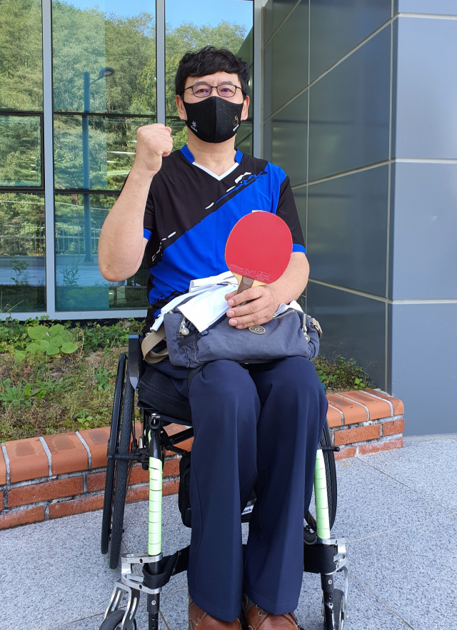 2020도쿄패럴림픽 한국 탁구 대표팀을 이끌었던 최경식(에스엘 비츄리 스포츠단 총감독)감독은 