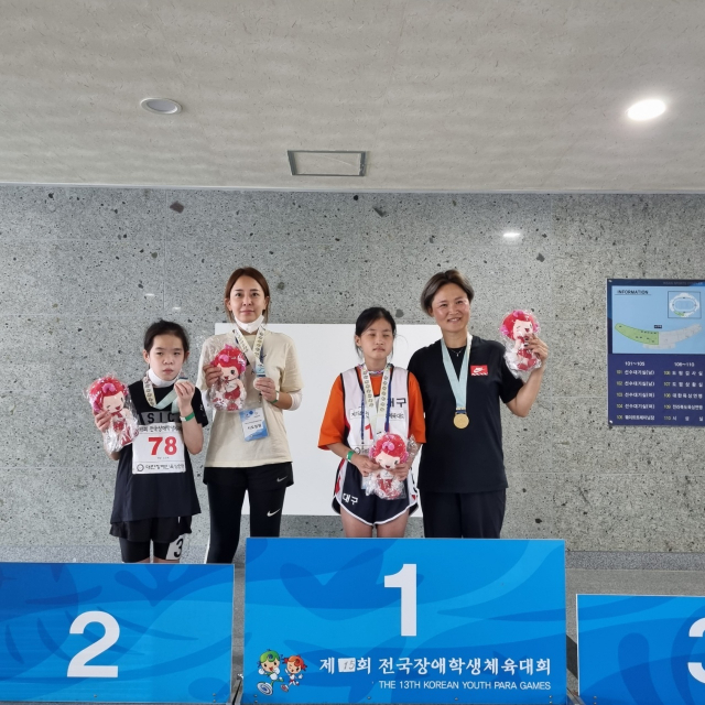 대구시장애인체육회가 5~6일까지 전북익산 종합운동장에서 개최된 