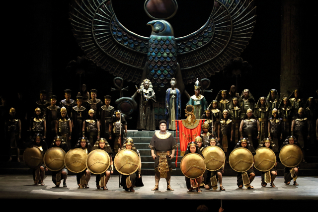 22·23일 대구오페라하우스 무대에 오르는 오페라 베르디의 '아이다' 한 장면. 대구오페라하우스 제공
