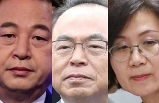 김두관, 오거돈, 권인숙. 연합뉴스