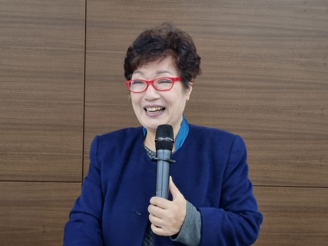박영숙 유엔미래포럼 한국 대표.