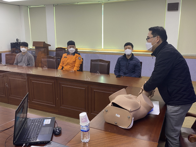성주소방서 119 구급대원 대상 산부인과 특별교육.
