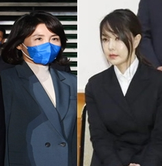 이재명 민주당 대선후보 부인 김혜경 씨 (왼쪽), 윤석열 국민의힘 대선후보 부인 김건희 씨. 연합뉴스